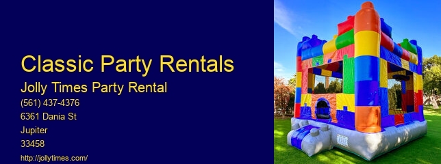 Jolly Jump Rentals Near Me