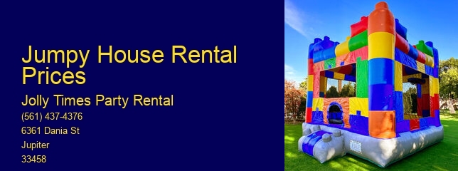 Party Rental Options